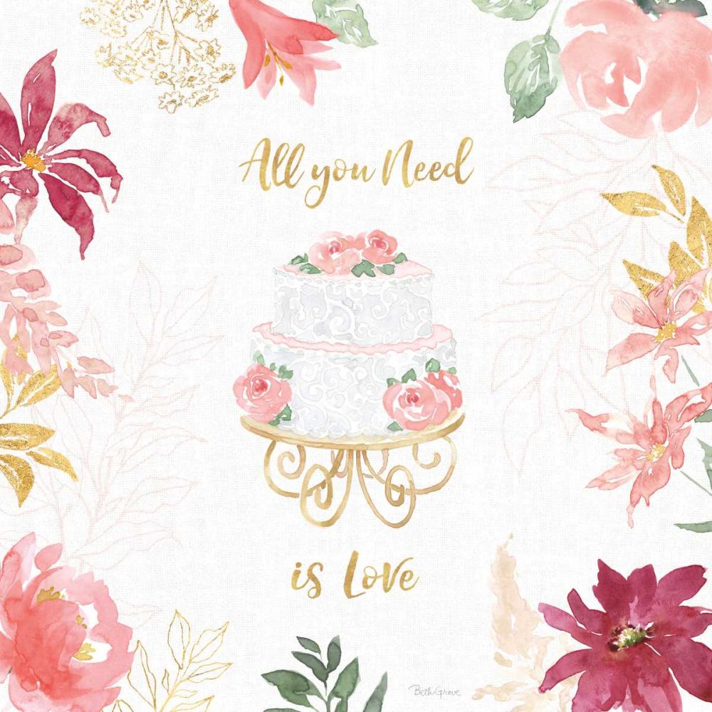 All You Need is Love V art print by Beth Grove for $57.95 CAD