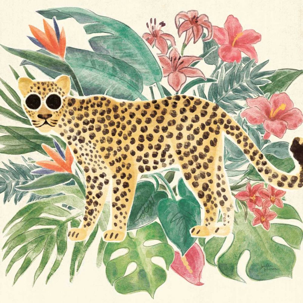 Jungle Vibes Jaguar art print by Janelle Penner for $57.95 CAD