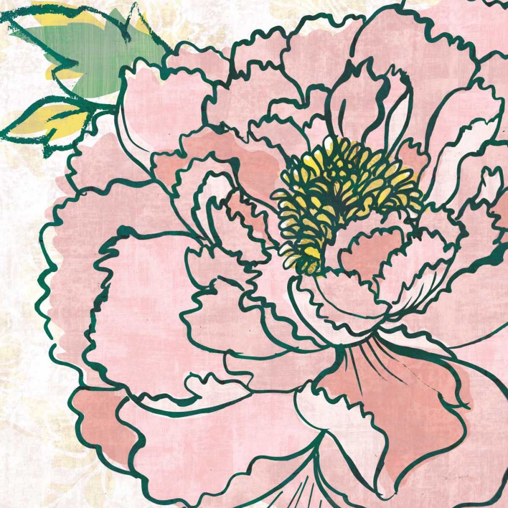 Camilles Peony Pink art print by Sue Schlabach for $57.95 CAD