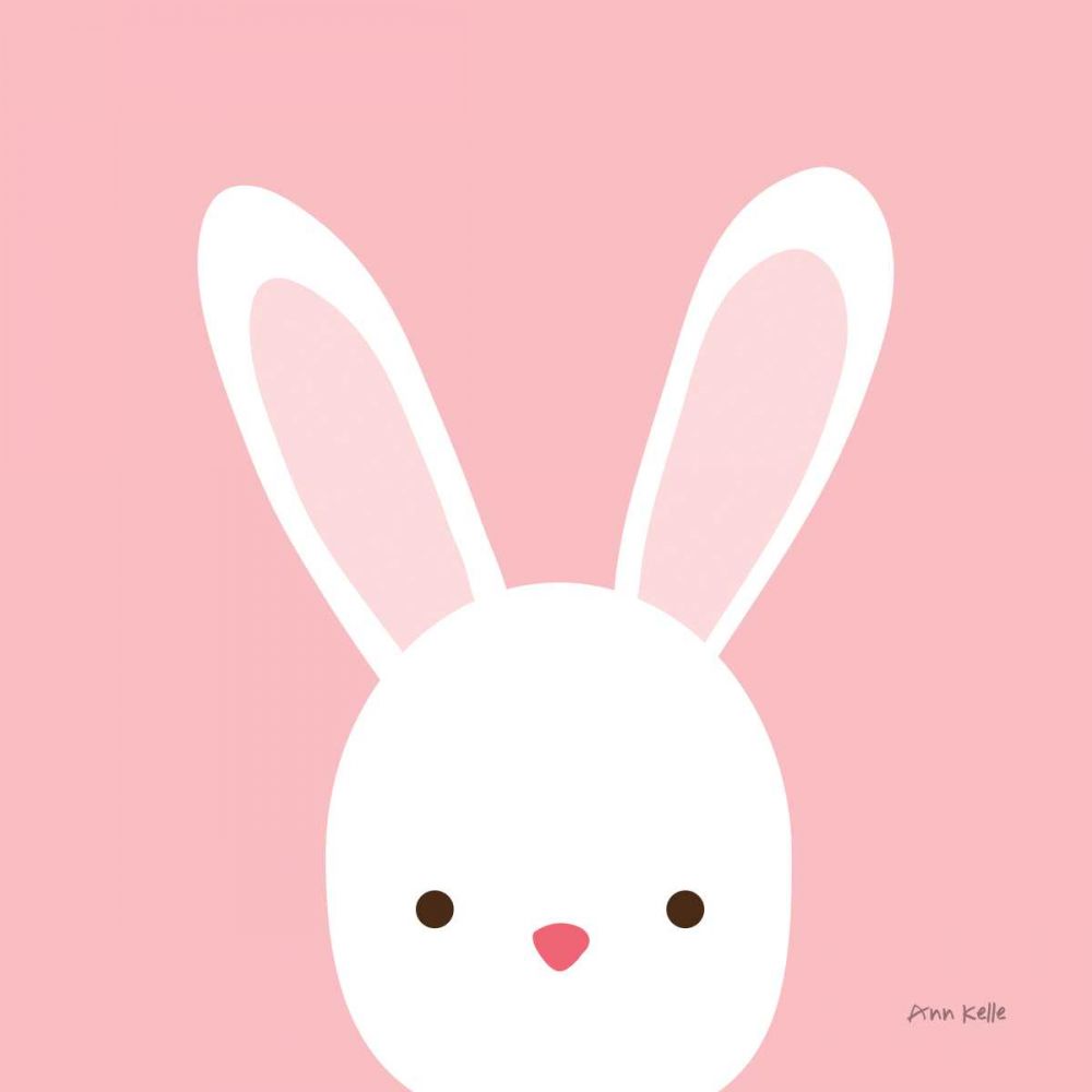 Cuddly Bunny art print by Ann Kelle for $57.95 CAD
