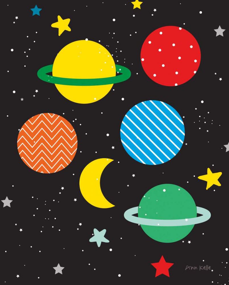 Outer Space art print by Ann Kelle for $57.95 CAD