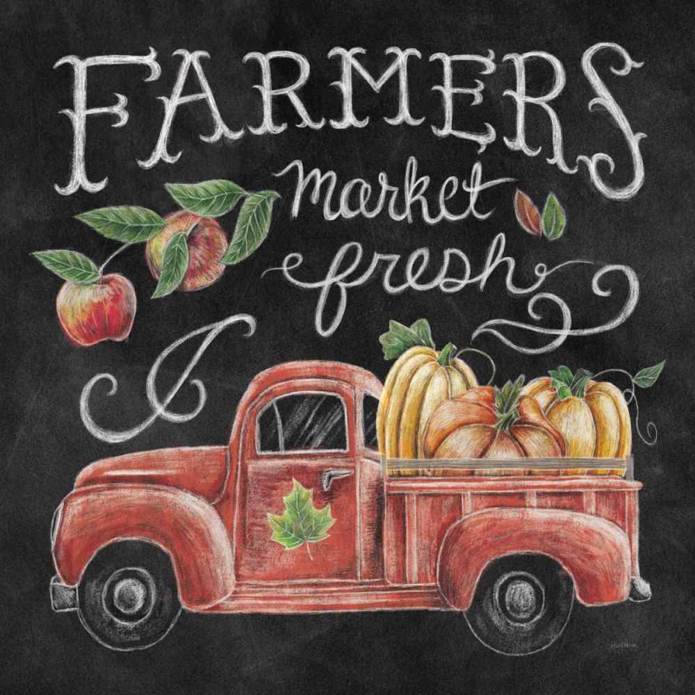 Harvest Chalk VII art print by Mary Urban for $57.95 CAD