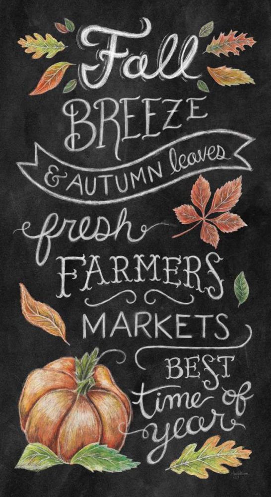 Harvest Chalk X art print by Mary Urban for $57.95 CAD