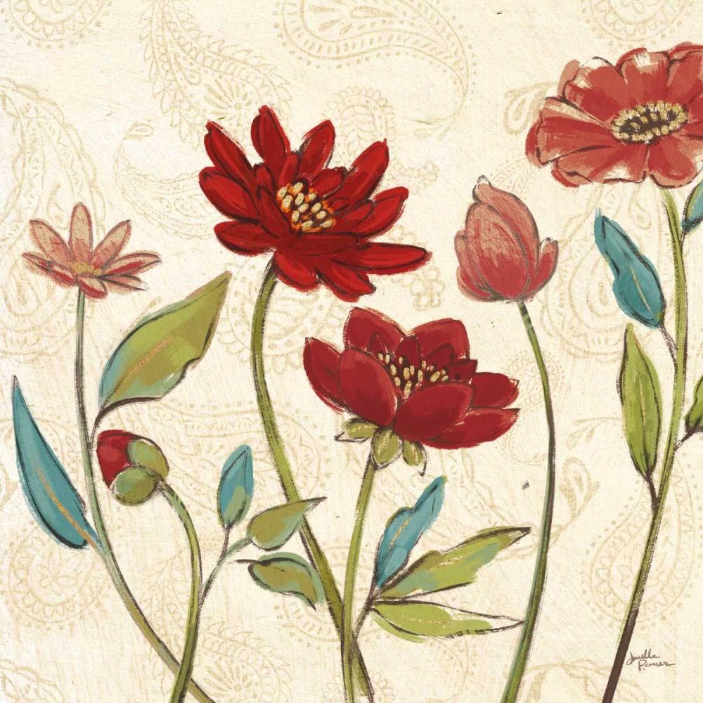 Red Gold Beauties I Crop art print by Janelle Penner for $57.95 CAD
