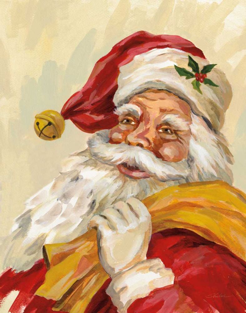 Santa art print by Silvia Vassileva for $57.95 CAD
