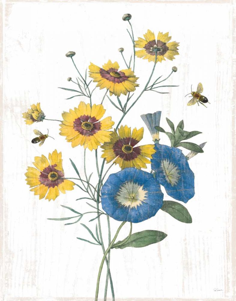 White Barn Flowers VIII art print by Sue Schlabach for $57.95 CAD