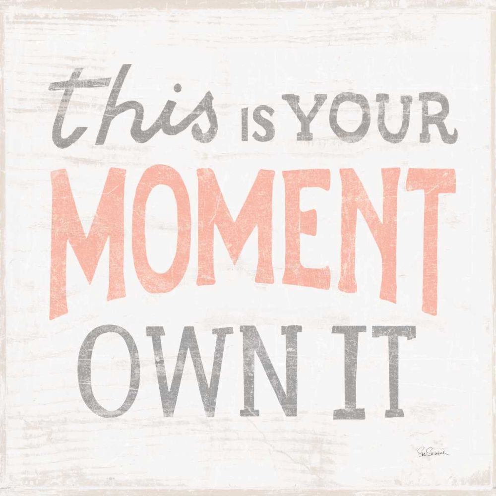 This Moment Gray art print by Sue Schlabach for $57.95 CAD