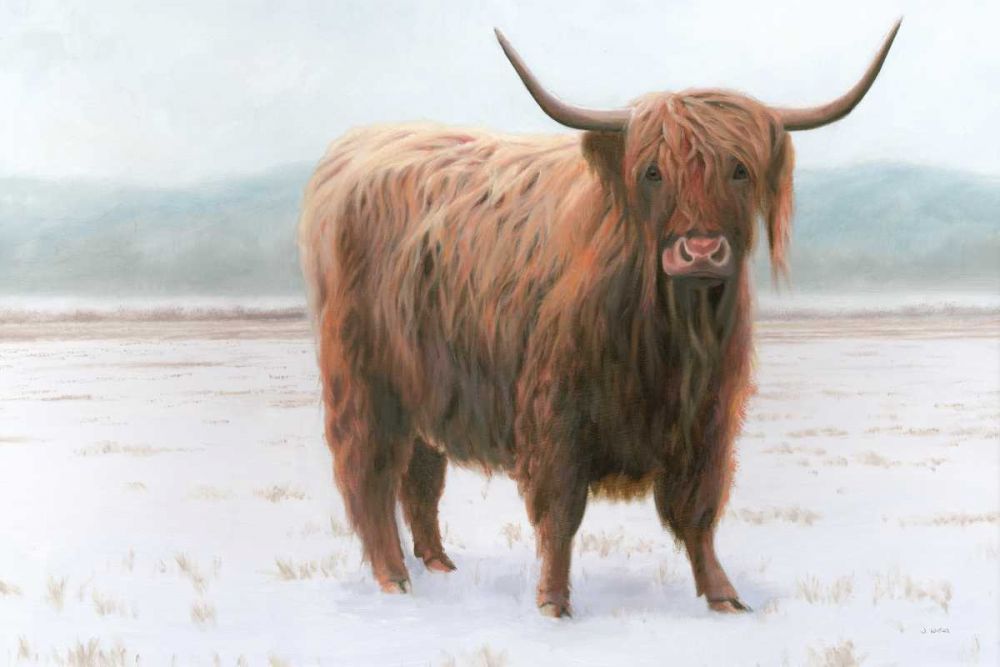 King of the Highland Fields art print by James Wiens for $57.95 CAD
