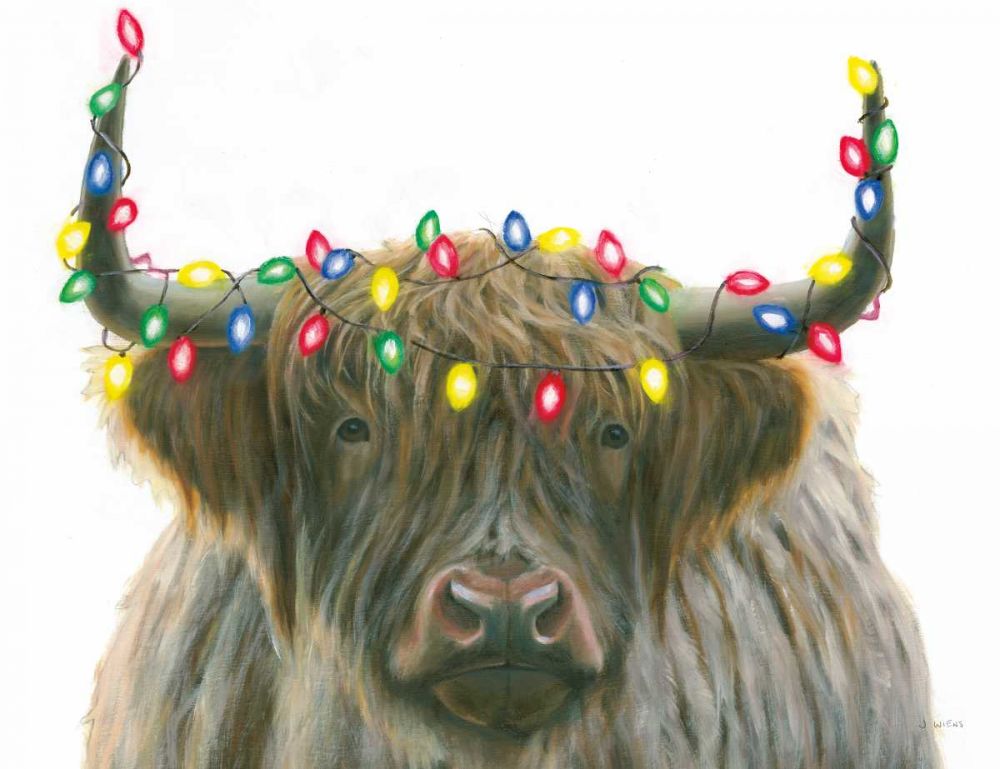 Holiday Highlander Crop art print by James Wiens for $57.95 CAD
