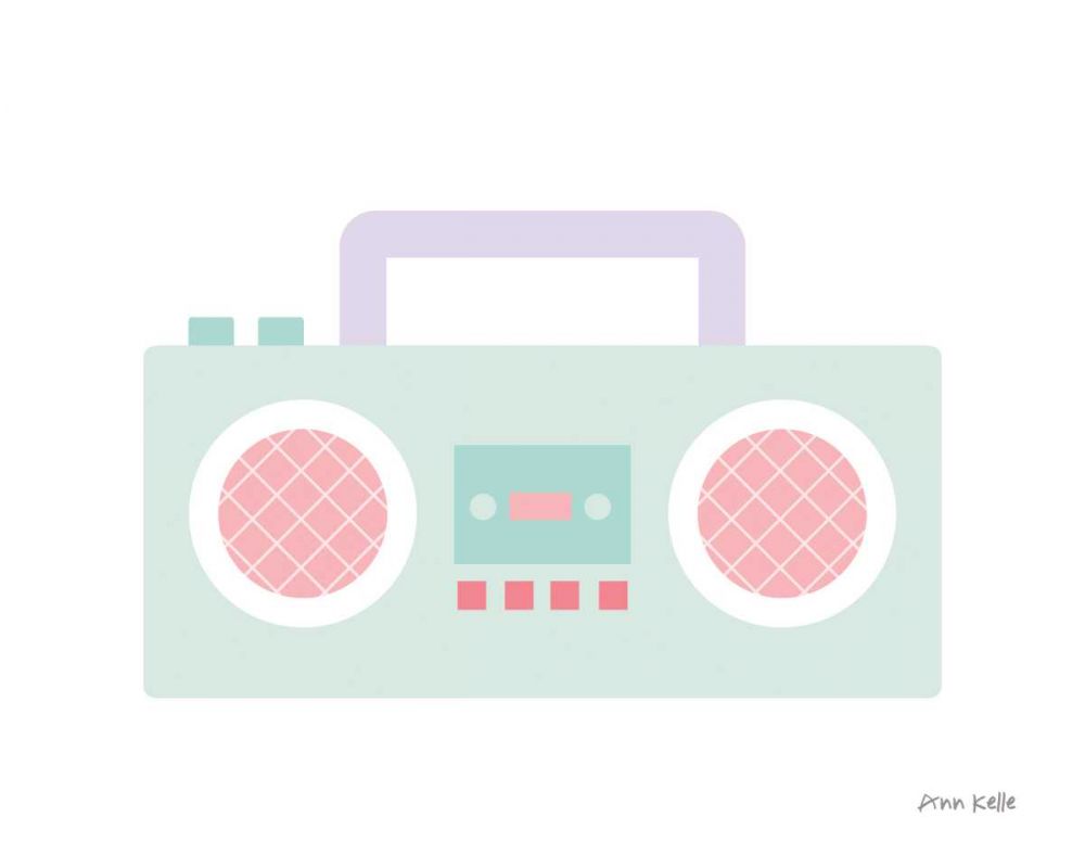 Boombox art print by Ann Kelle for $57.95 CAD