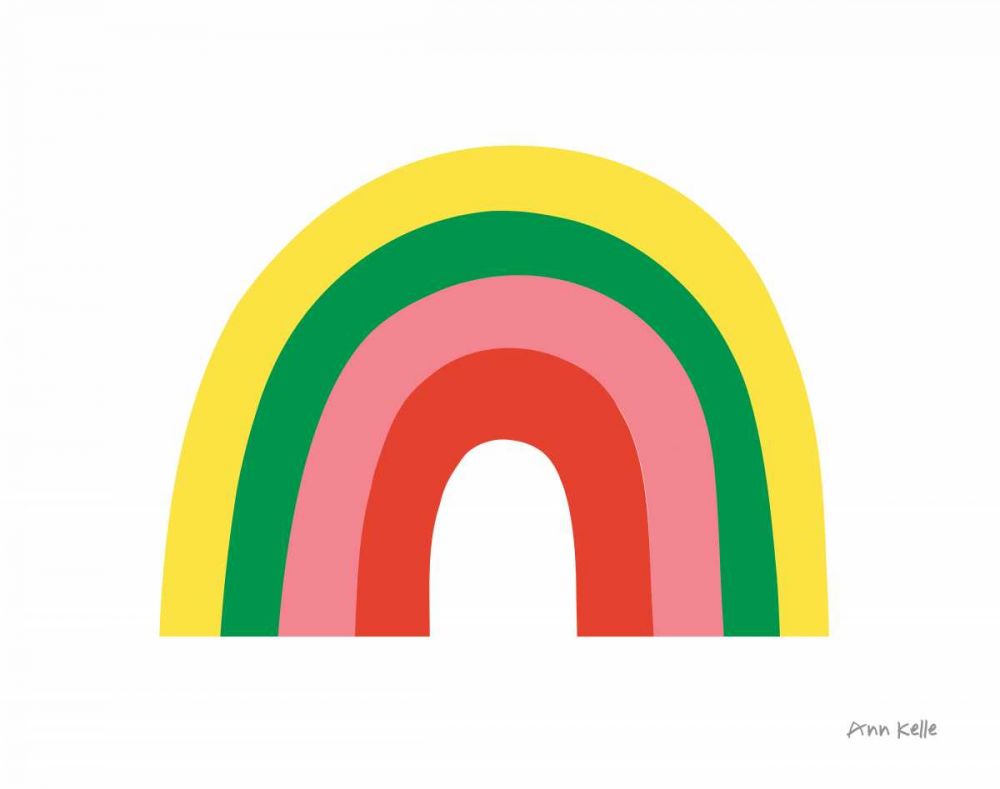 Rainbow II art print by Ann Kelle for $57.95 CAD