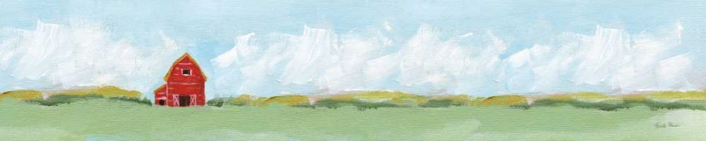Country Feel Landscape art print by Farida Zaman for $57.95 CAD
