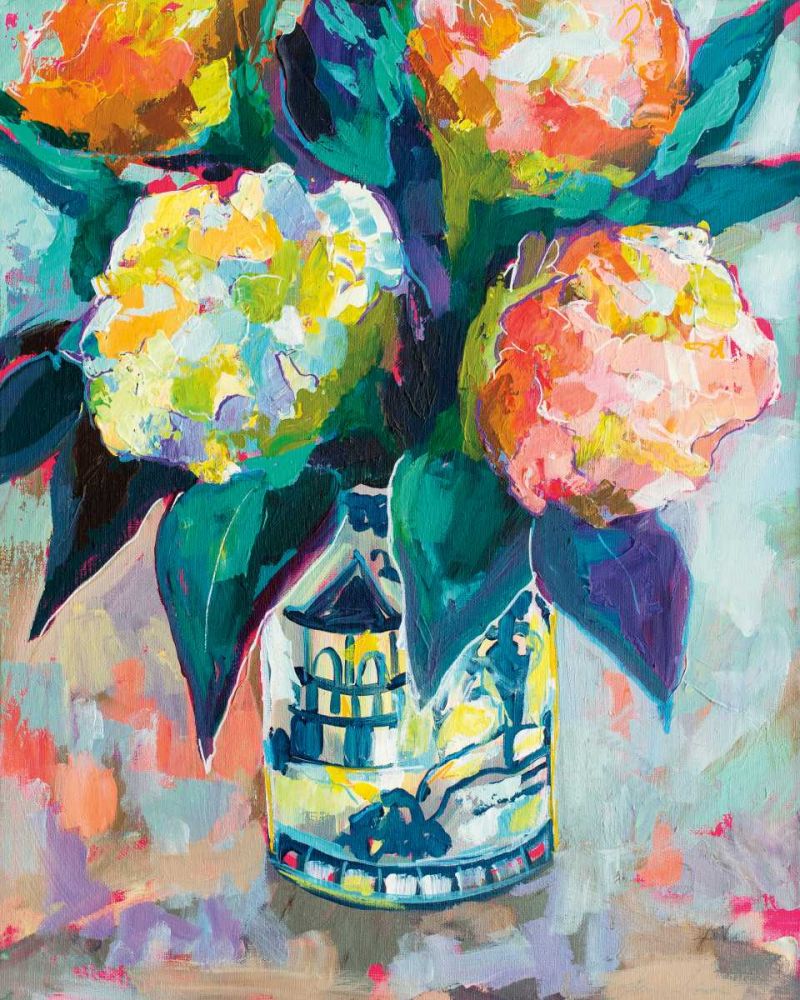 Sunset Bouquet art print by Jeanette Vertentes for $57.95 CAD