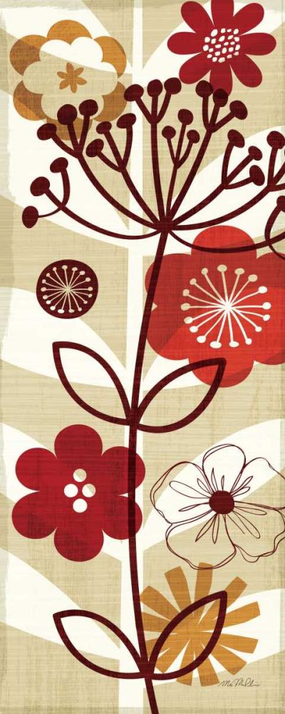 Floral Pop Panel II art print by Michael Mullan for $57.95 CAD