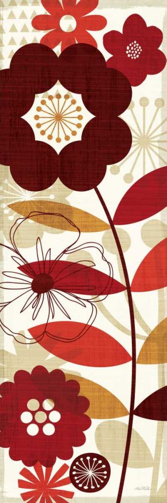 Floral Pop Panel I art print by Michael Mullan for $57.95 CAD