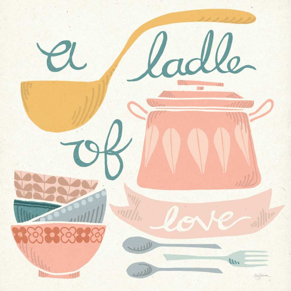 A Ladle of Love Pastel art print by Mary Urban for $57.95 CAD