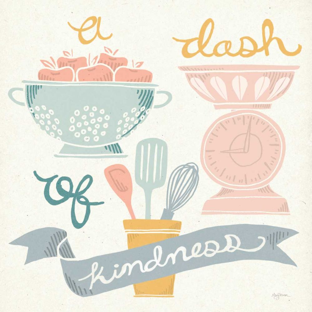 A Dash of Kindness Pastel art print by Mary Urban for $57.95 CAD