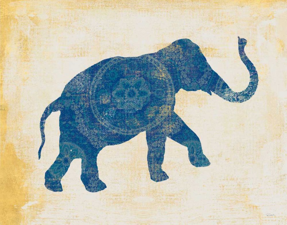 Raja Elephant I art print by Sue Schlabach for $57.95 CAD