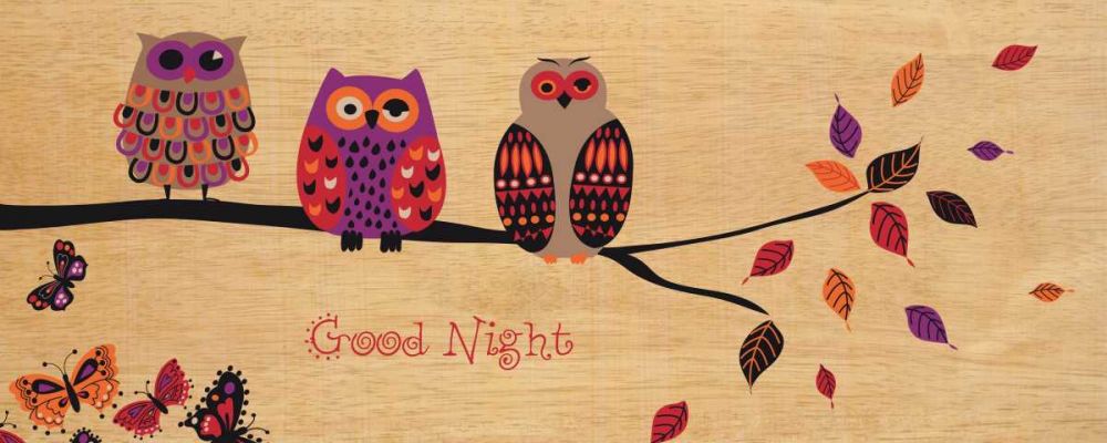 Good Night Owl art print by Wild Apple Portfolio for $57.95 CAD