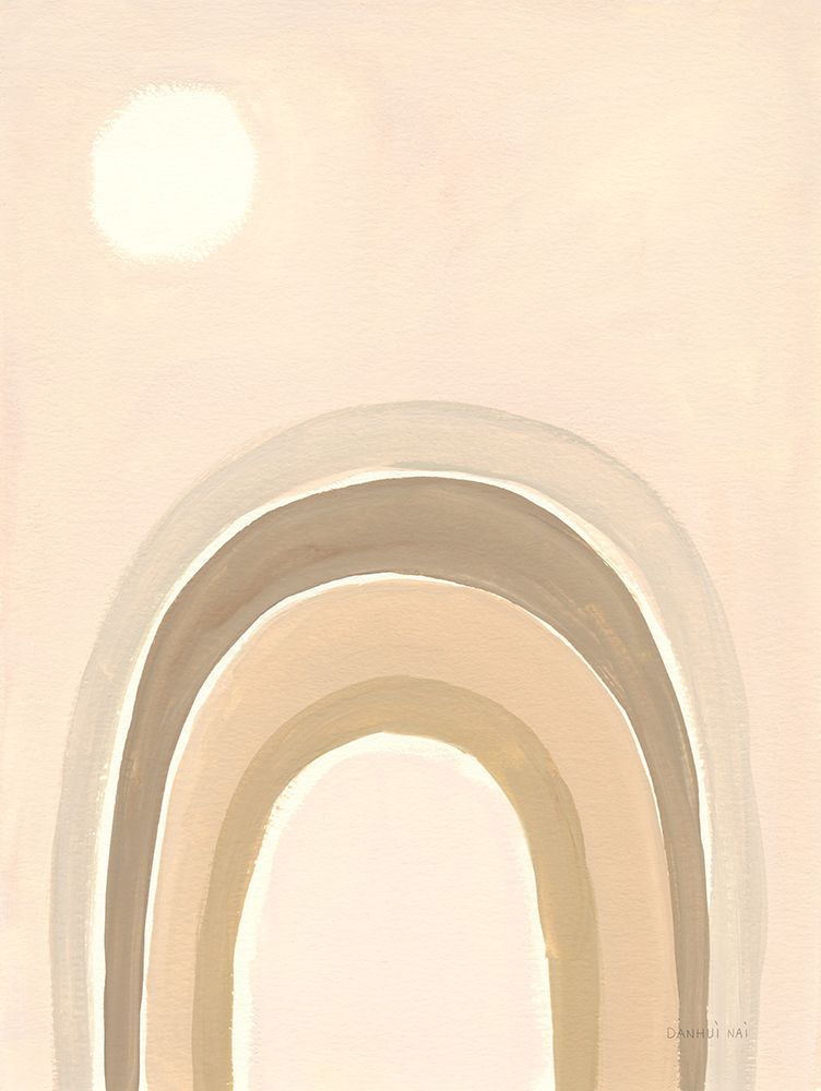 Pastel Arch I art print by Danhui Nai for $57.95 CAD