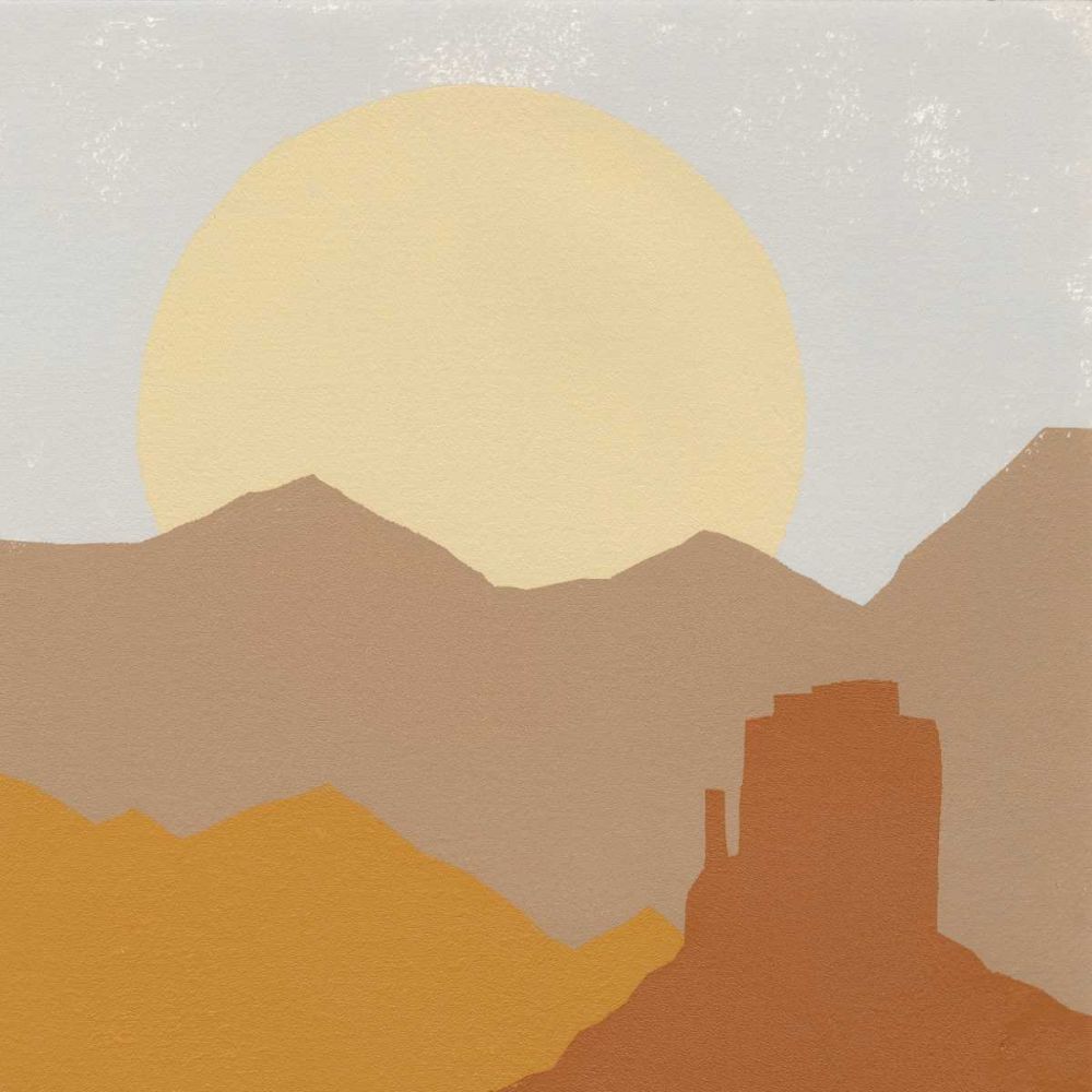 Desert Sun I art print by Moira Hershey for $57.95 CAD