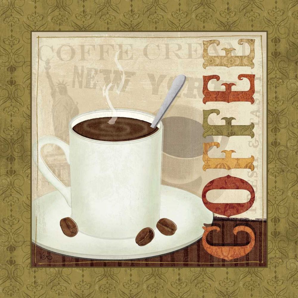 Coffee Cup III art print by Veronique Charron for $57.95 CAD