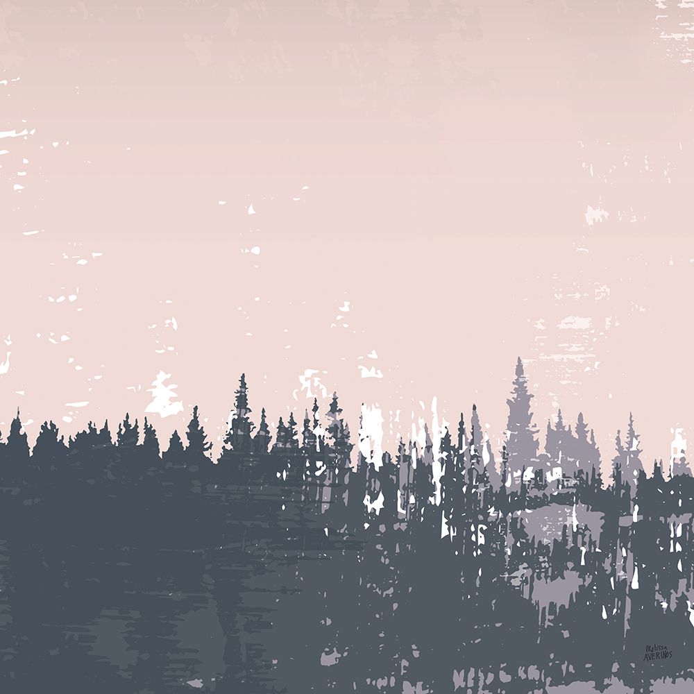 Evening Forest I art print by Melissa Averinos for $57.95 CAD