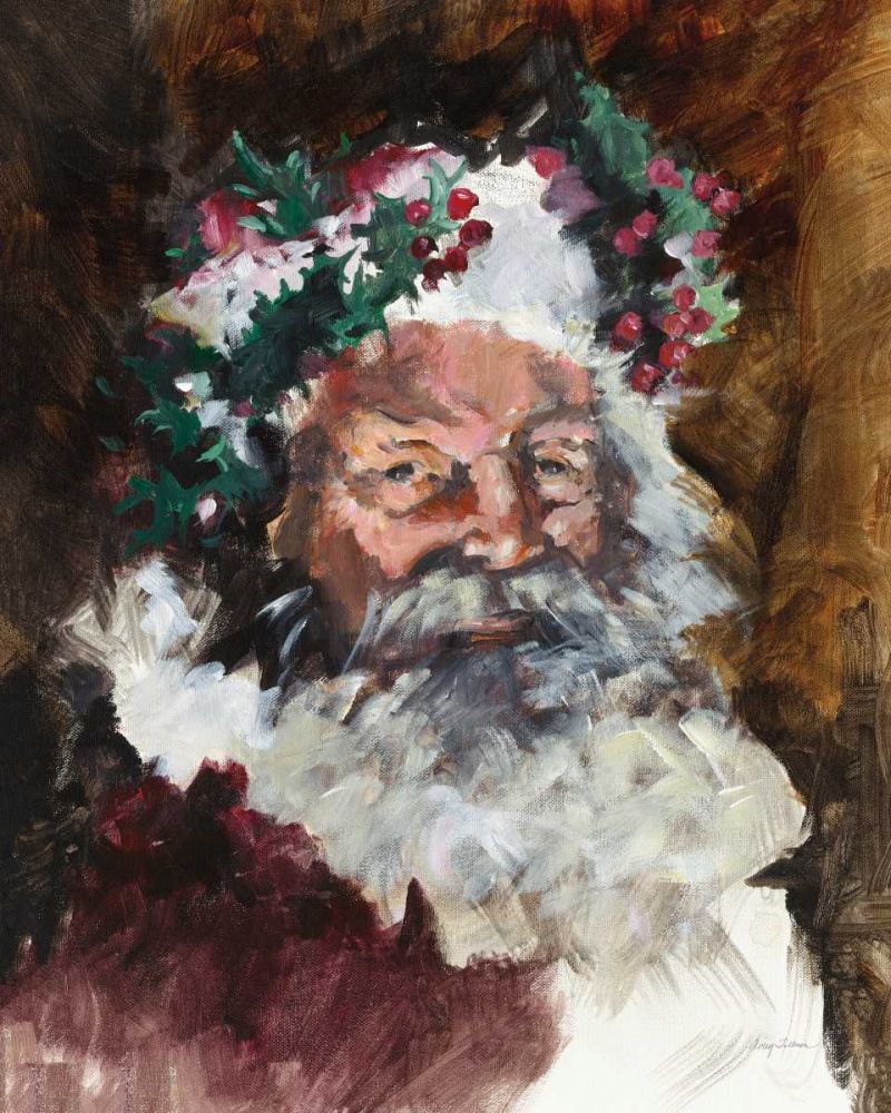 Father Christmas art print by Avery Tillmon for $57.95 CAD