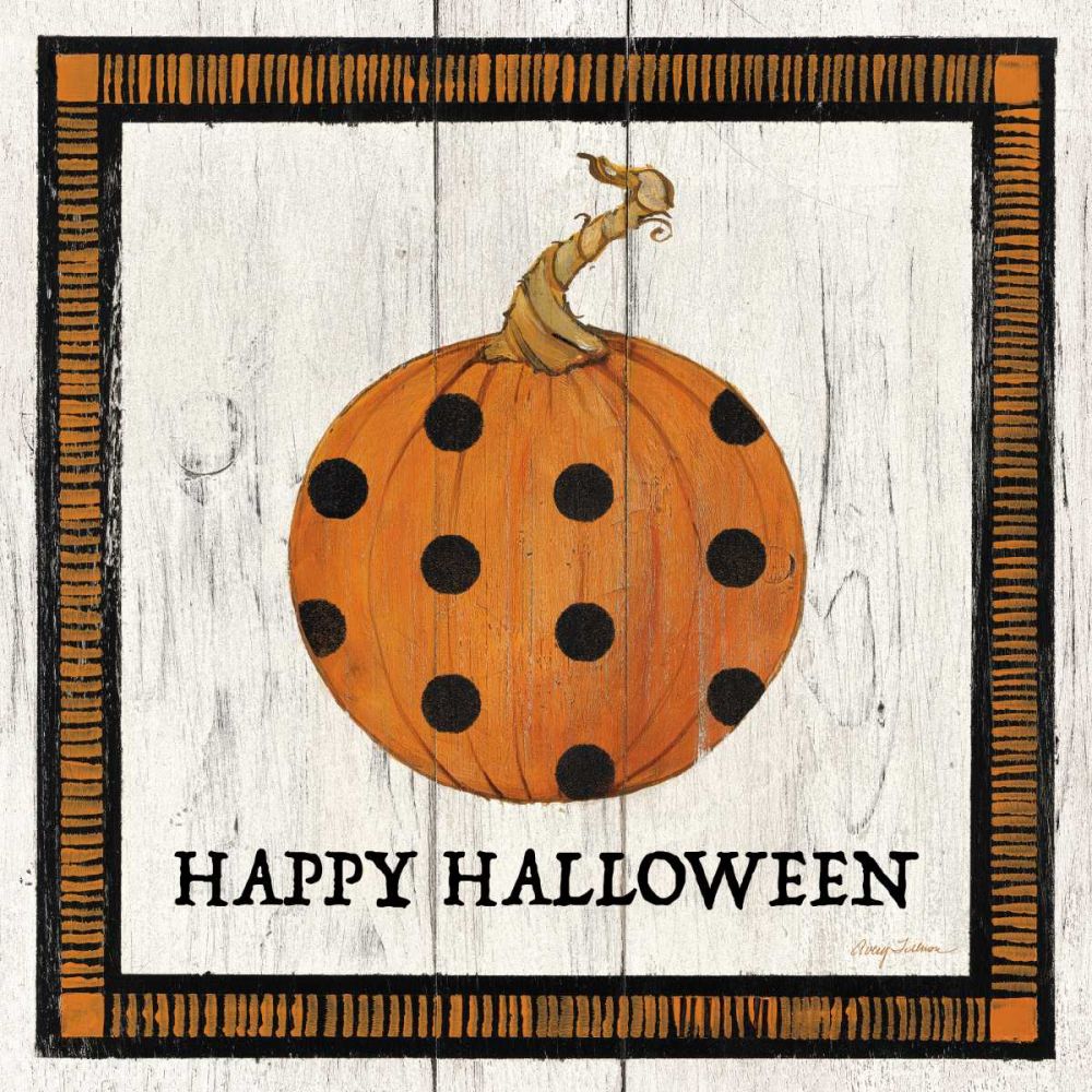 Happy Halloween Pumpkin art print by Avery Tillmon for $57.95 CAD