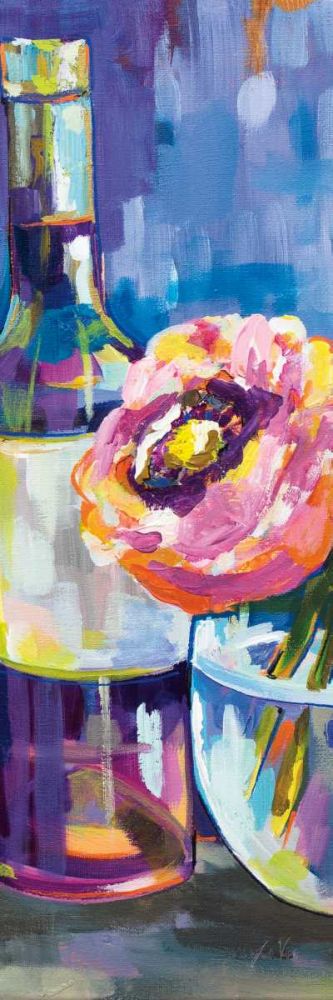 Floral Party III art print by Jeanette Vertentes for $57.95 CAD