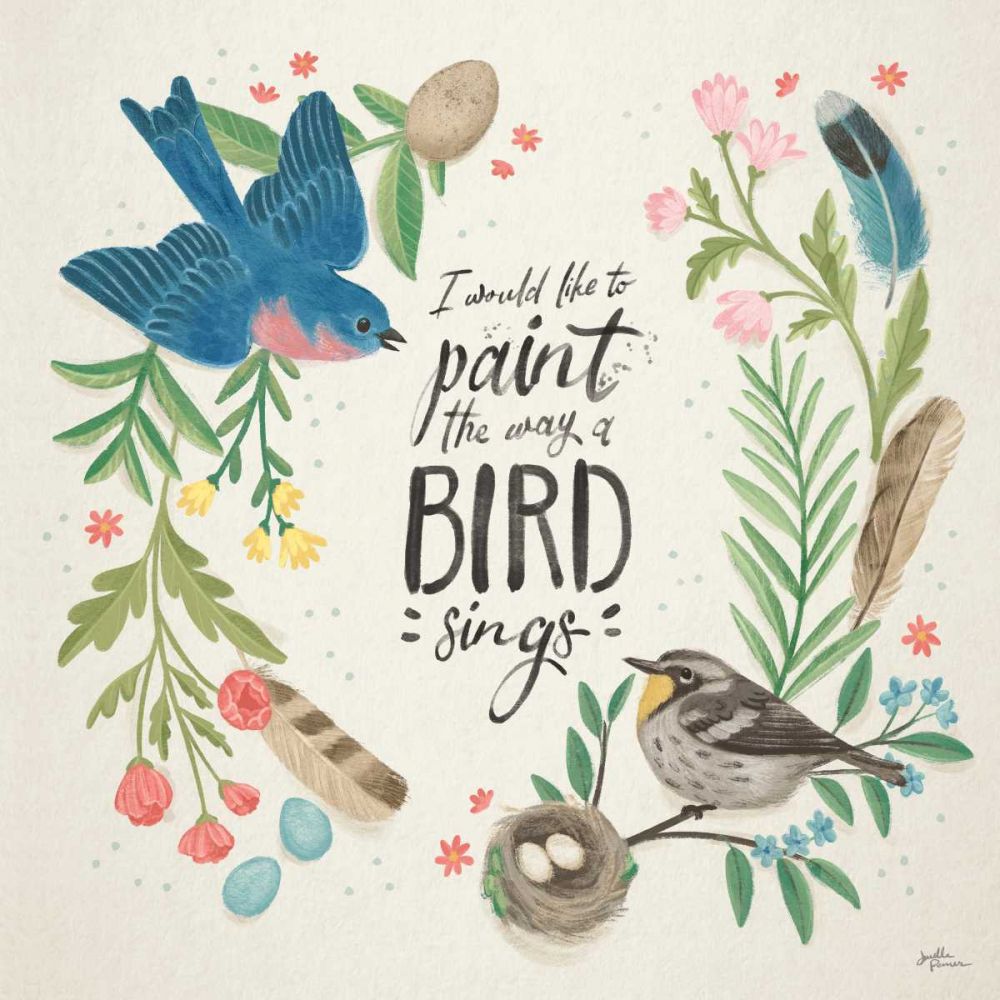 Bird Study V art print by Janelle Penner for $57.95 CAD