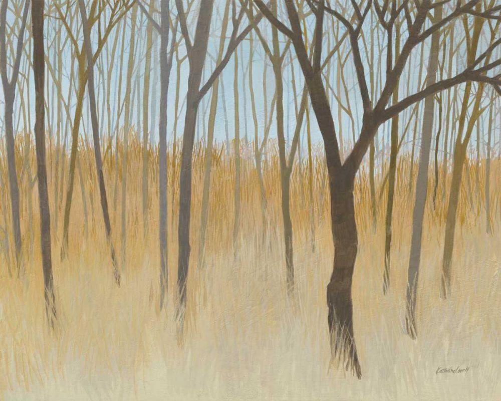 Misty Woods art print by Kathrine Lovell for $57.95 CAD