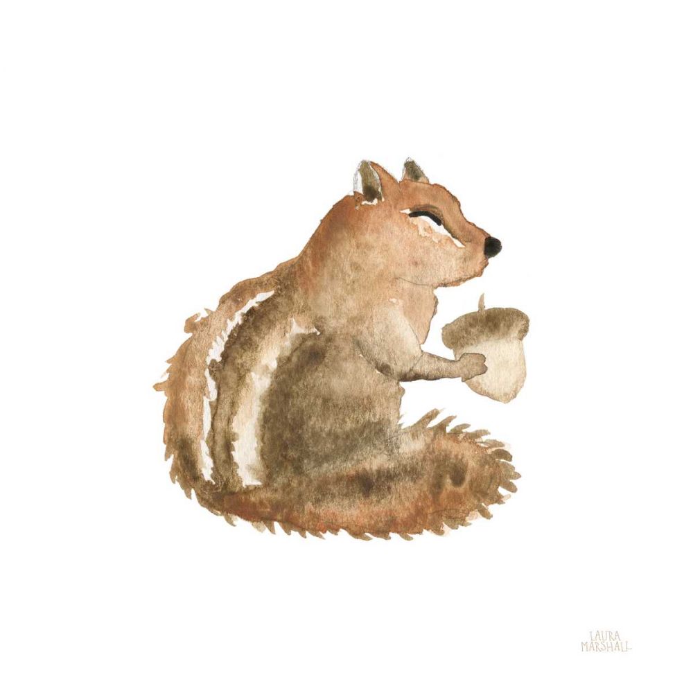 Woodland Whimsy Squirrel art print by Laura Marshall for $57.95 CAD