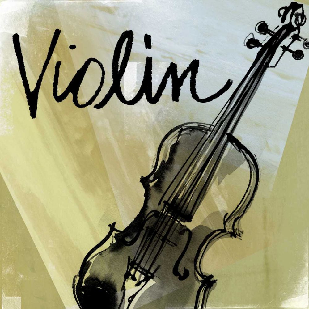 Violin art print by Anne Tavoletti for $57.95 CAD