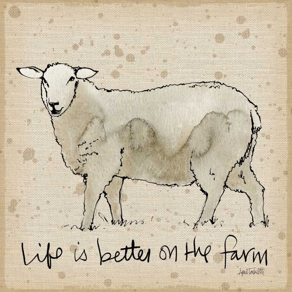 Farm Life IV v2 art print by Anne Tavoletti for $57.95 CAD