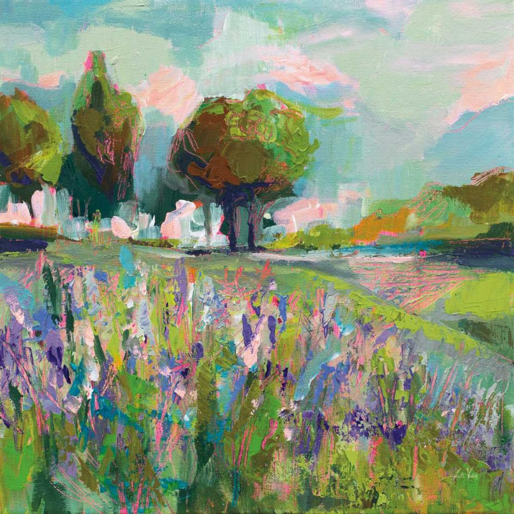 Field of Flowers art print by Jeanette Vertentes for $57.95 CAD