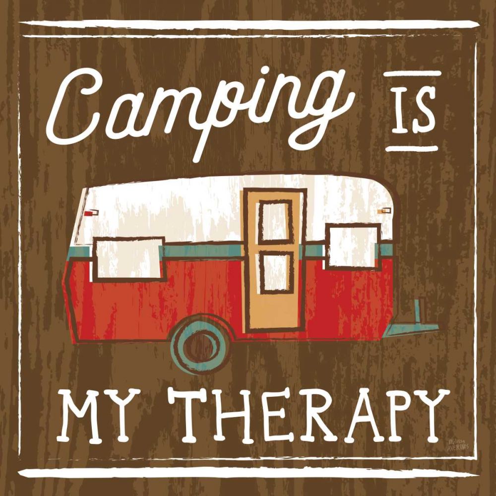 Comfy Camping IV art print by Melissa Averinos for $57.95 CAD