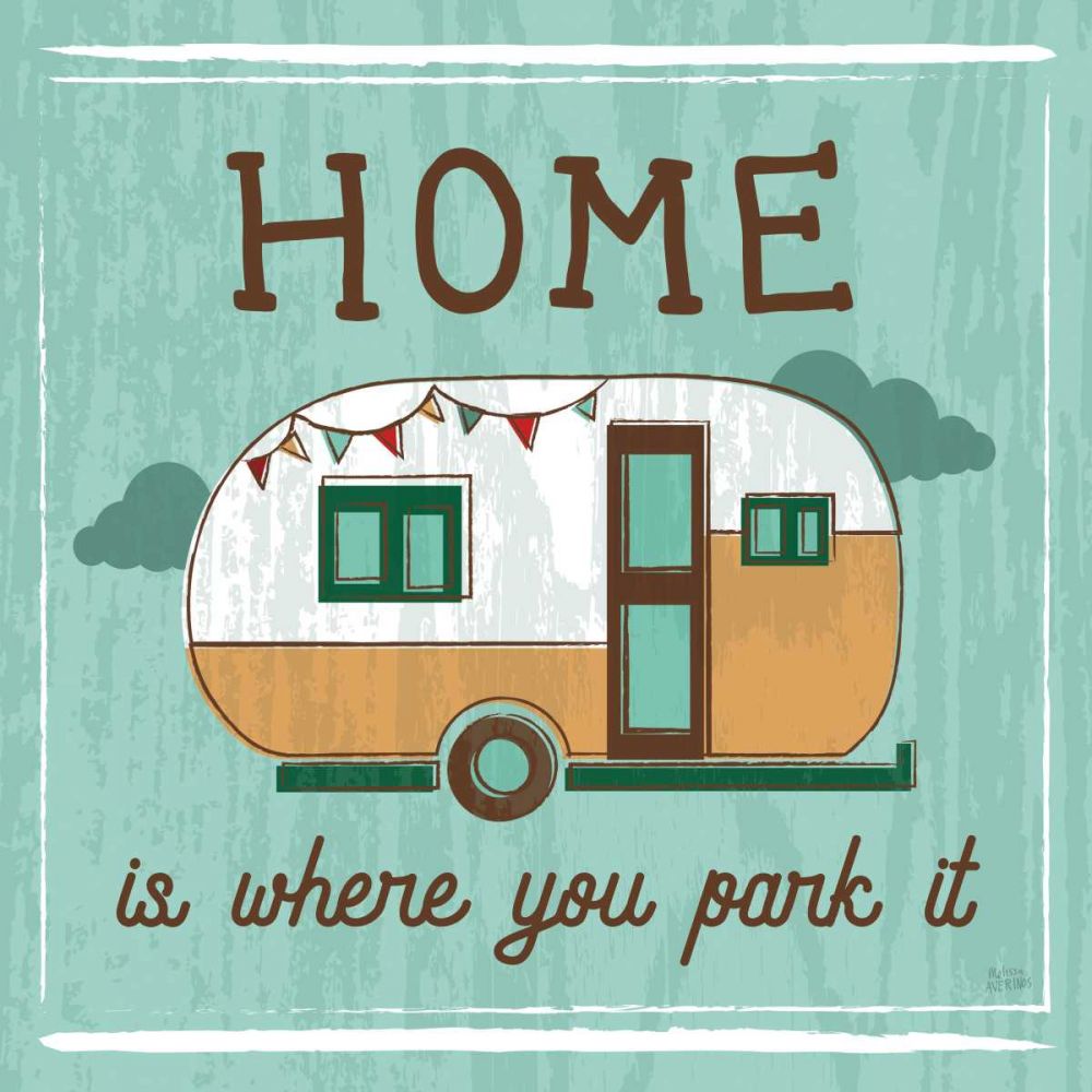 Comfy Camping VI art print by Melissa Averinos for $57.95 CAD