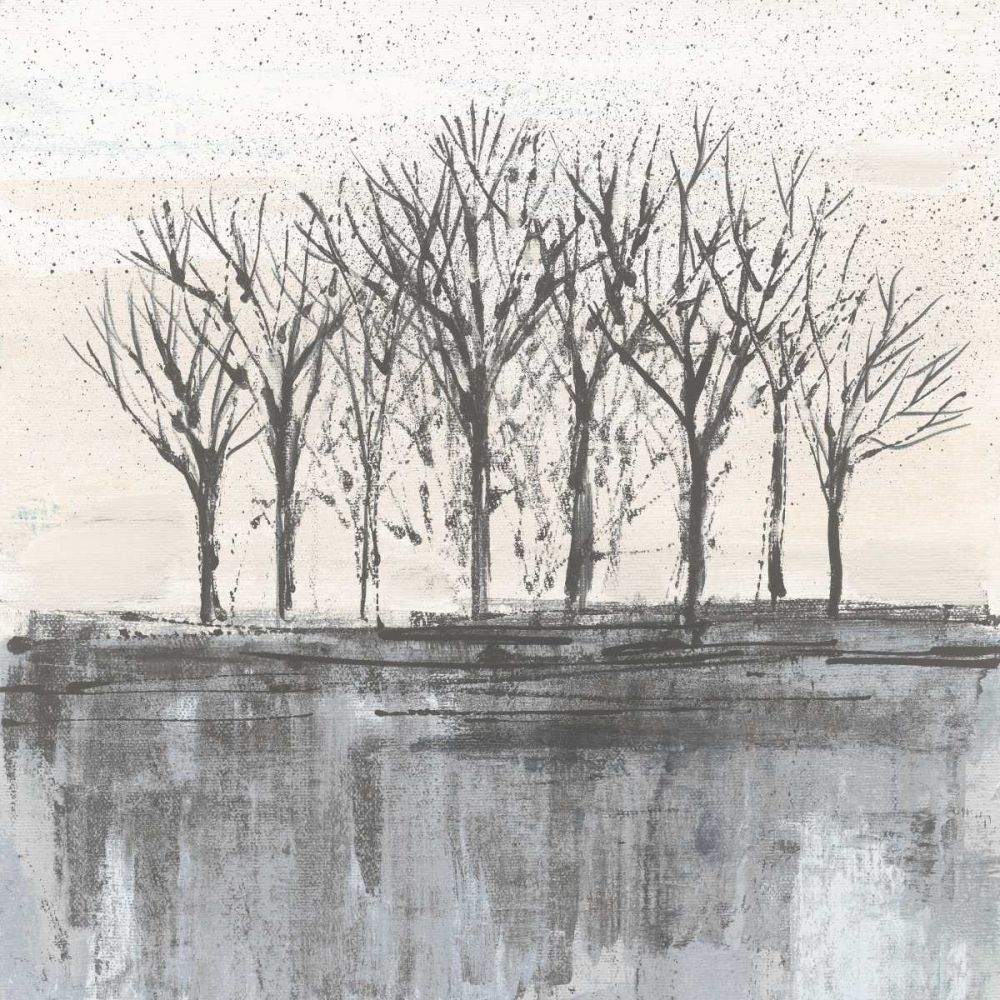 Trees at Dawn II Neutral art print by Silvia Vassileva for $57.95 CAD
