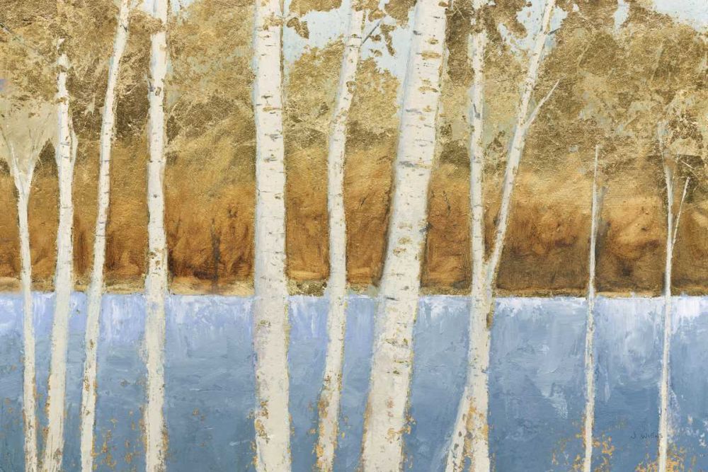 Lakeside Birches art print by James Wiens for $57.95 CAD