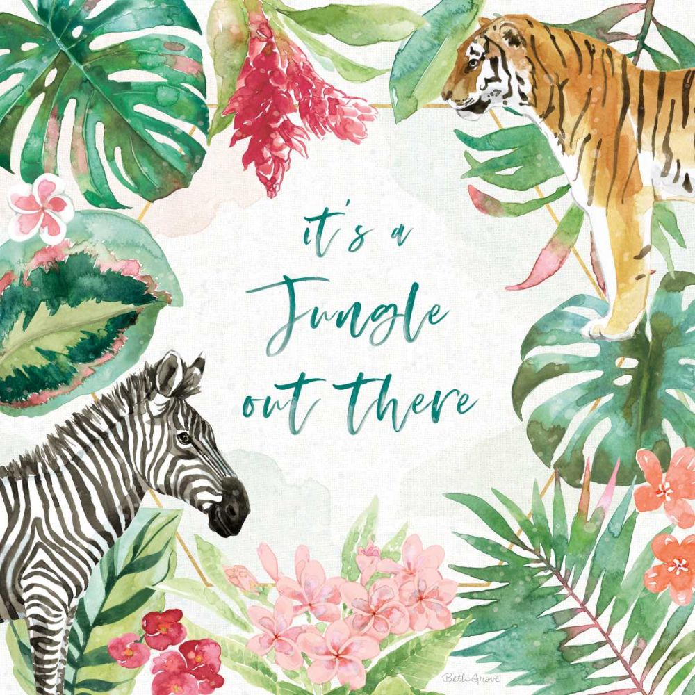 From the Jungle II art print by Beth Grove for $57.95 CAD