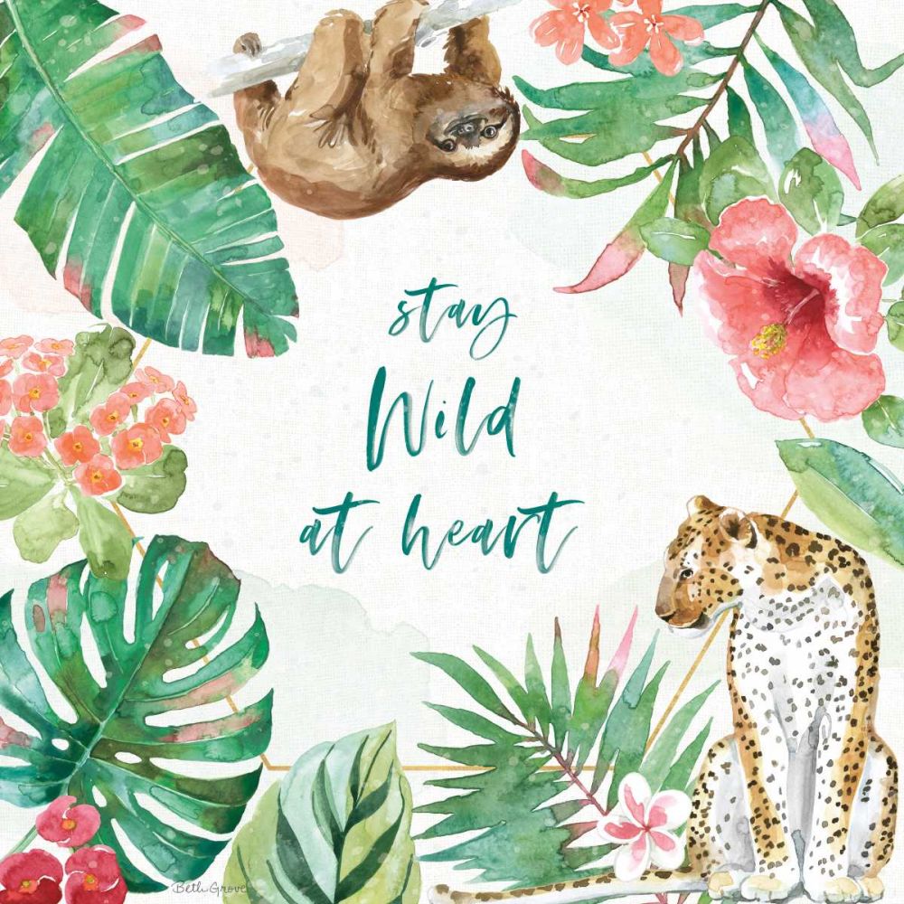 From the Jungle III art print by Beth Grove for $57.95 CAD