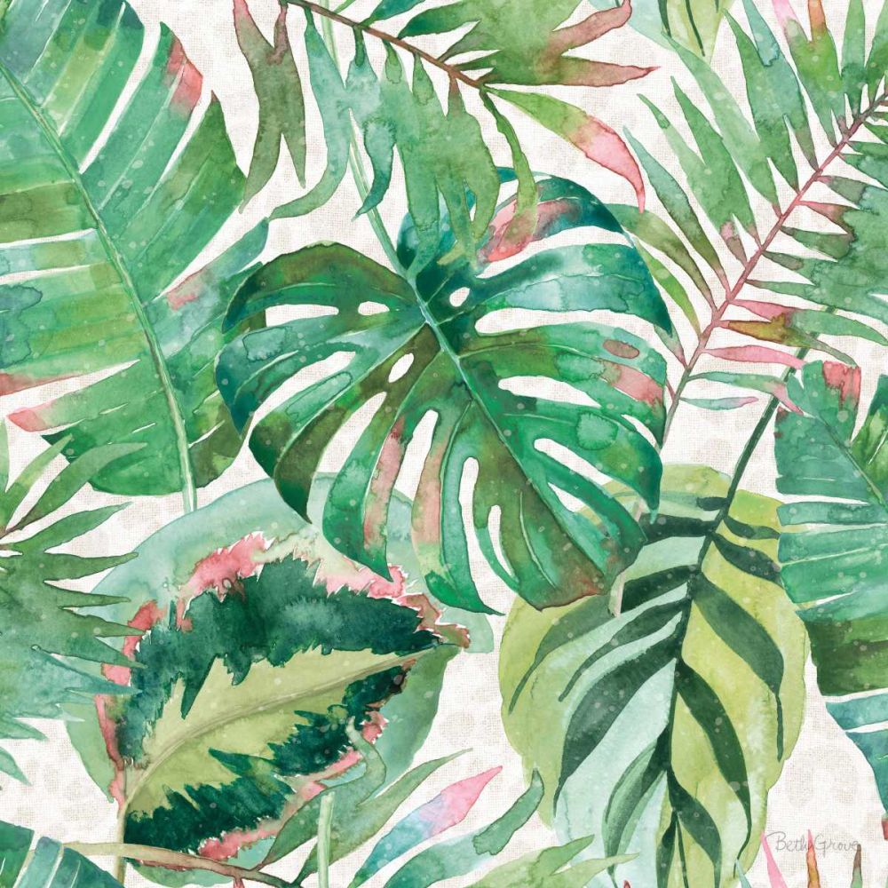 From the Jungle Pattern III art print by Beth Grove for $57.95 CAD