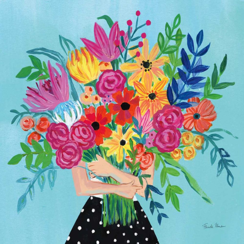 A Bunch of Flowers II art print by Farida Zaman for $57.95 CAD