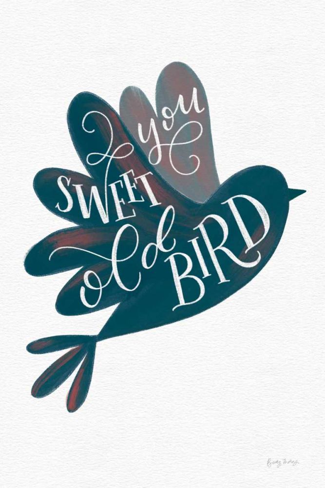 Sweet Old Bird art print by Becky Thorns for $57.95 CAD