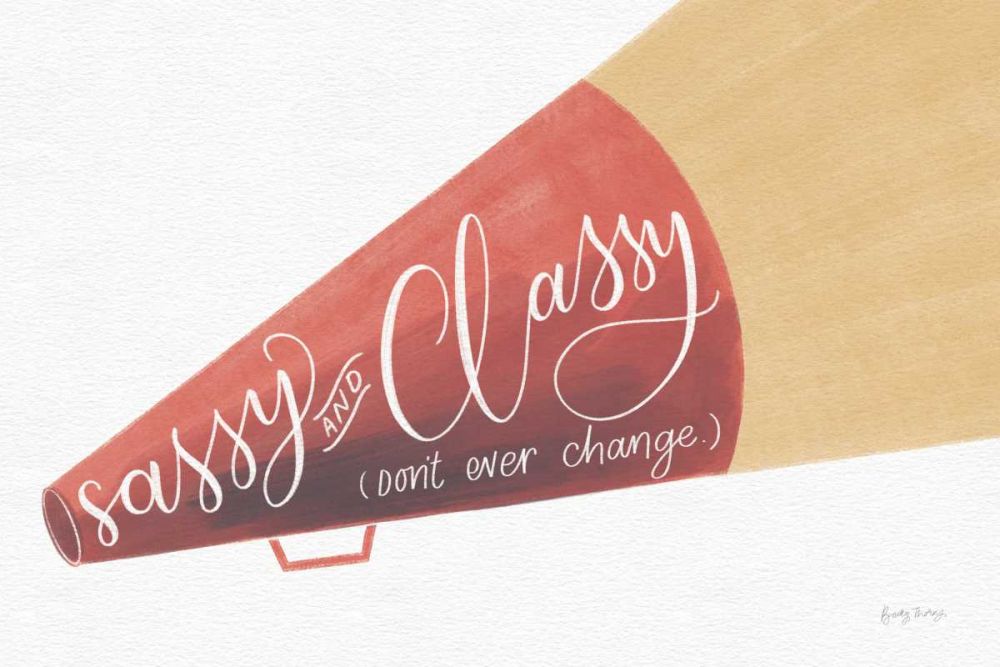 Sassy and Classy art print by Becky Thorns for $57.95 CAD