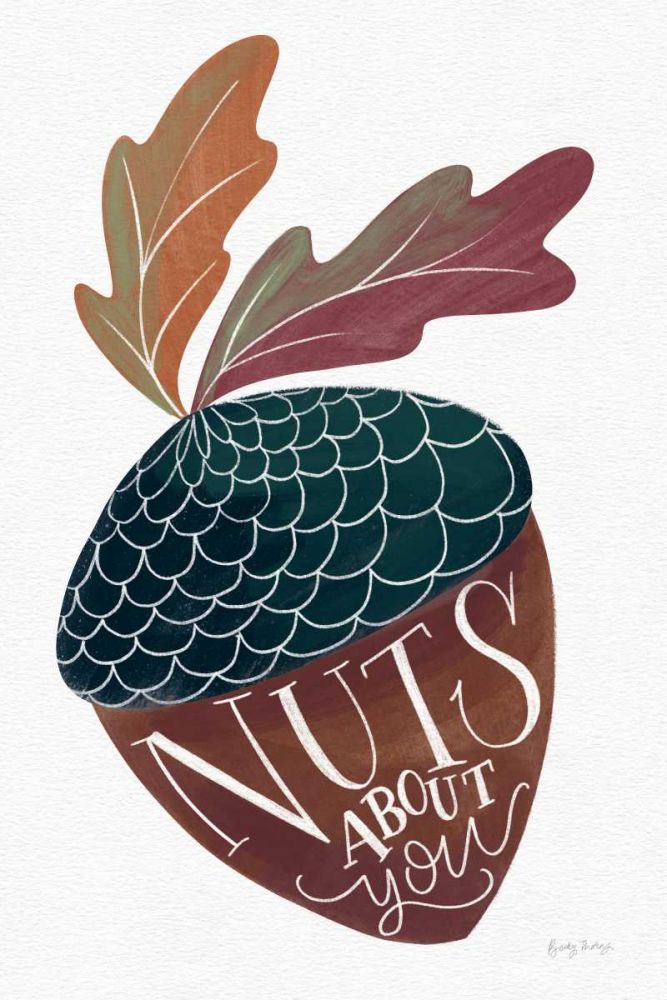 Nuts About You art print by Becky Thorns for $57.95 CAD