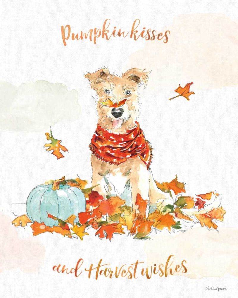 Harvest Dogs II art print by Beth Grove for $57.95 CAD