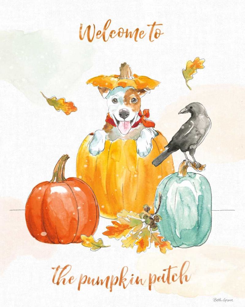 Harvest Dogs IV art print by Beth Grove for $57.95 CAD