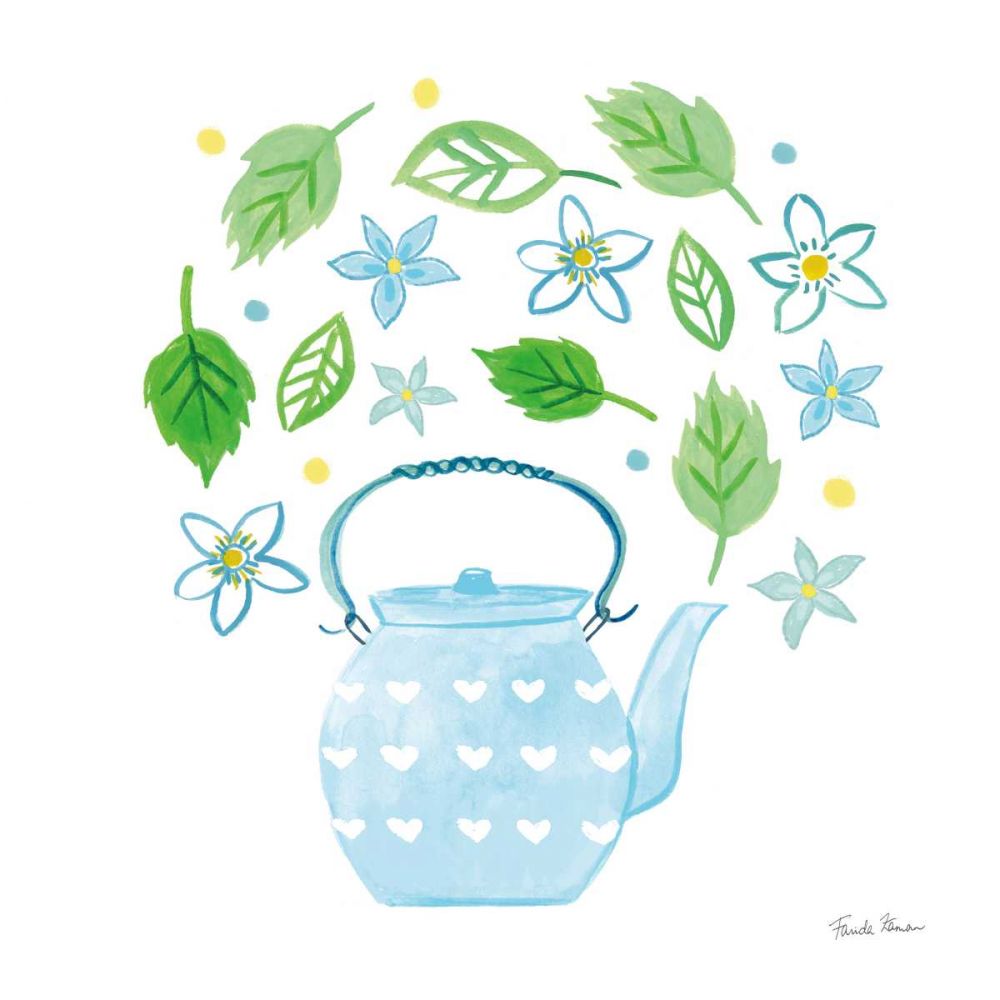 Organic Tea III art print by Farida Zaman for $57.95 CAD